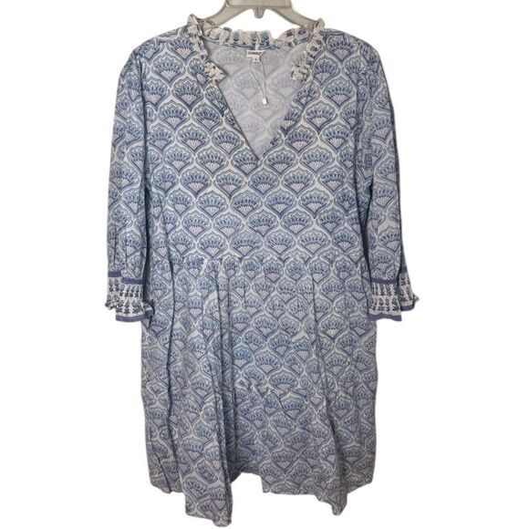 Charleston Shoe Co. charlee Women's Alexis Tiered Dress L - Picture 2 of 6